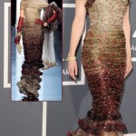 Nicole Kidman floral Jean Paul Gaultier dress 2011 Grammy Awards