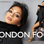 Nicole Scherzinger London Fog ad campaign
