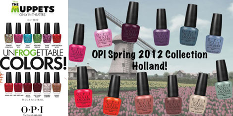 OPI New Nail Polish Collections The Muppets The Netherlands