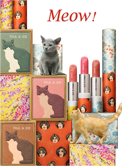 People Who Love Cats, Love Paul & Joe’s Cats Makeup Collection Spring 2012