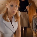 Pepper Potts Avengers Airplane scene Gwyneth Paltrow Tom Ford dress