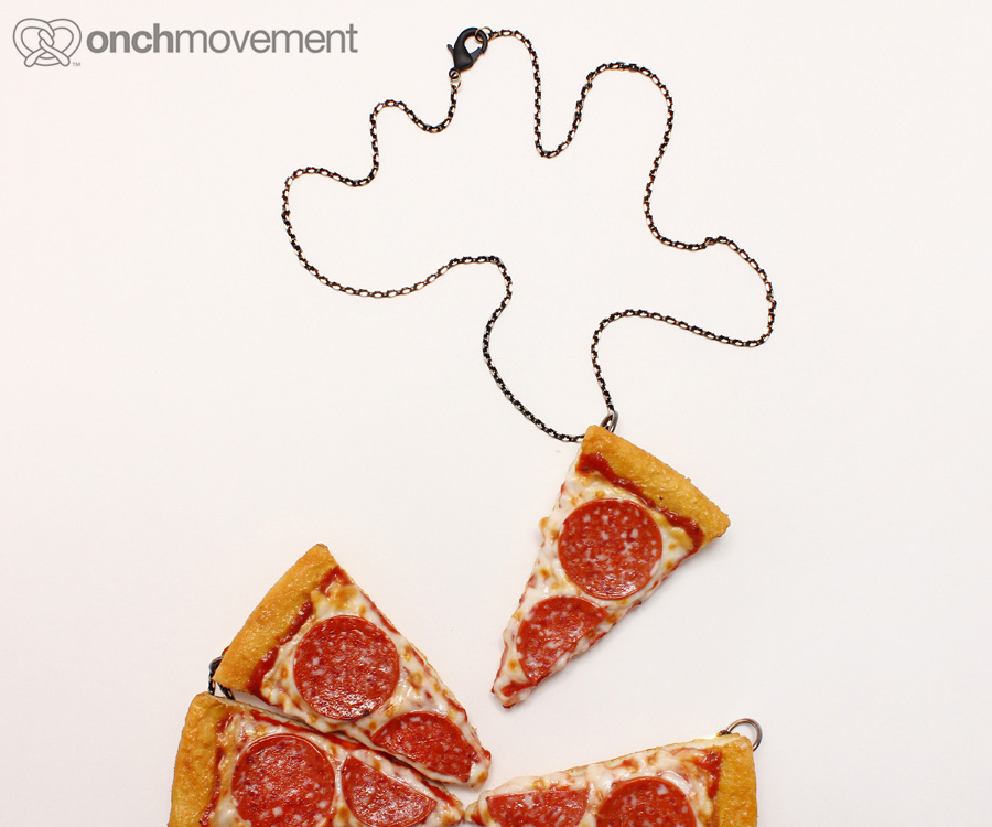 Pizza Necklace onchmovement