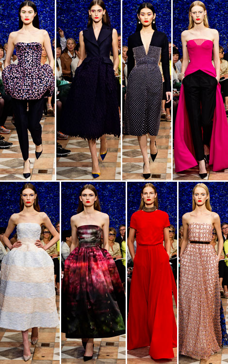 Raf Simons’ Christian Dior Haute Couture Fall 2012 Collection