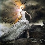 Raquel Zimmerman Alexander McQueen Fall Winter 2011 2012 ad campaign