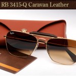 Ray Ban Caravan Leather shades