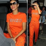 Rihanna wears Kenzo Paris