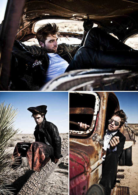 Robert Pattinson new images L Uomo Vogue