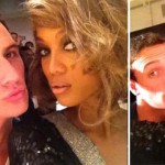 Ryan Lochte and Tyra Banks