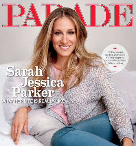 Sarah Jessica Parker Parade Magazine cover