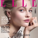 Sasha Pivovarova Elle Germany September 2012 cover