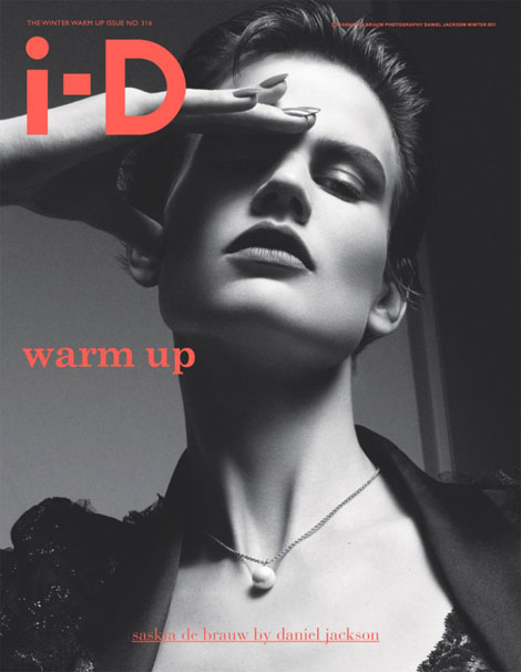 Saskia de Brauw i D Magazine Winter 2011 cover