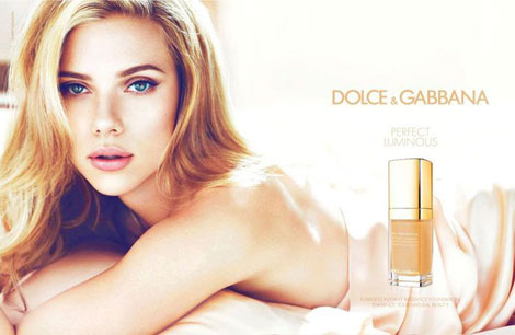 Scarlett Johansson Dolce and Gabbana campaign