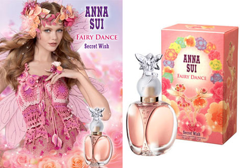 Frida Gustavsson For Anna Sui Fairy Dance Secret Wish Perfume Campaign