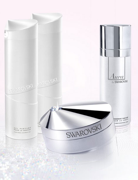 How About Swarovski Perfume And Body Creme?