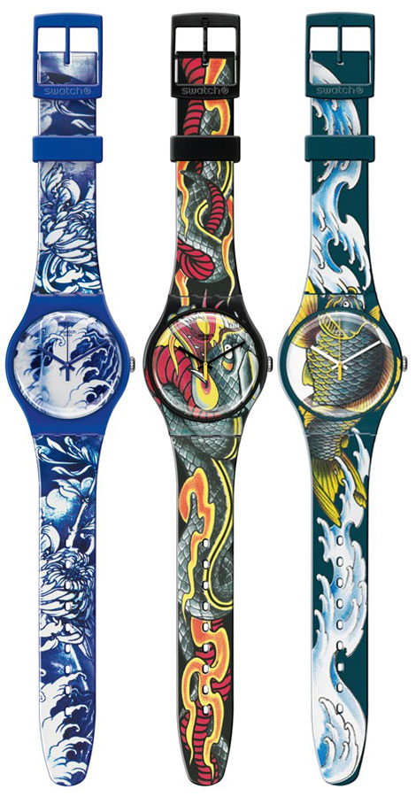 Get A Fancy Tattoo Up Your Sleeve With Swatch!