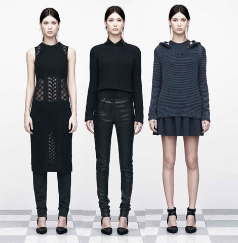 Wear It Any Dark Day: T By Alexander Wang Fall 2012 Collection