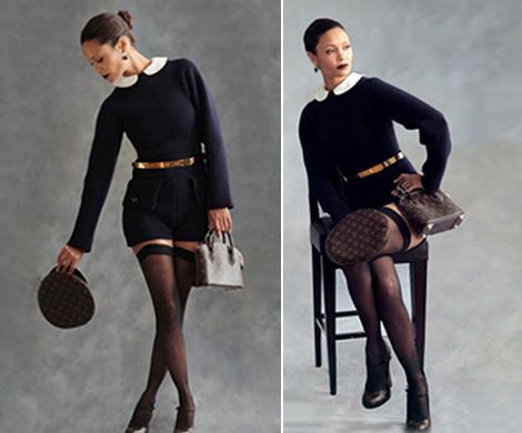Thandie Newton Louis Vuitton Double Exposure