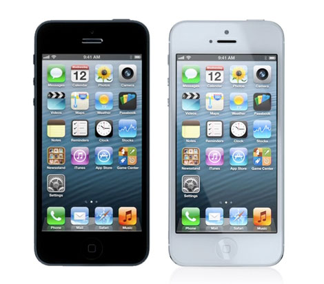 The New Apple iPhone5 looks like this