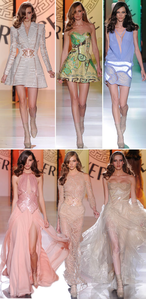 Versace Haute Couture Fall 2012 Collection: Fine Fashion Warriors