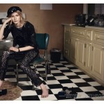 Vogue Italia All Dressed Up kitchen pictorial