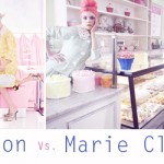Vuitton campaign vs Marie Claire photo