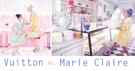 Marie Claire China’s Pictorial Looking Like Louis Vuitton Spring Campaign