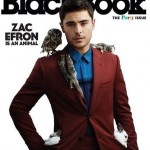 Zac Efron covers BlackBook with cute animals