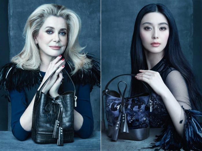 actresses advertise for Louis Vuitton Spring 2014