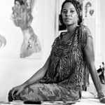 African Artist Wangechi Mutu designed the Born Free prints