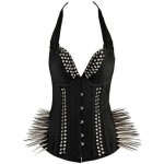 Agent Provocateur spiked leather corset
