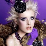 Agyness Deyn Anna Sui Fall Winter 2009 2010