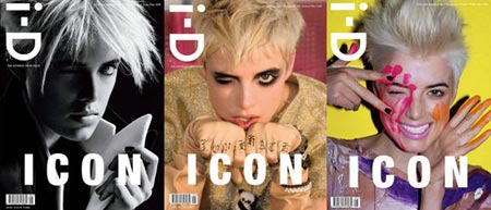 Agyness Deyn on the Cover of I-D Magazine May 2008