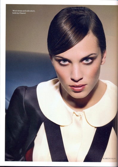 Alexa Chung in Elle UK October 2008