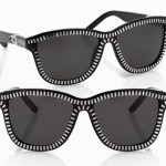 Alexander Wang Sunglasses zipped silver