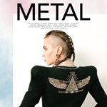 Alice Dellal Does Metal Magazine