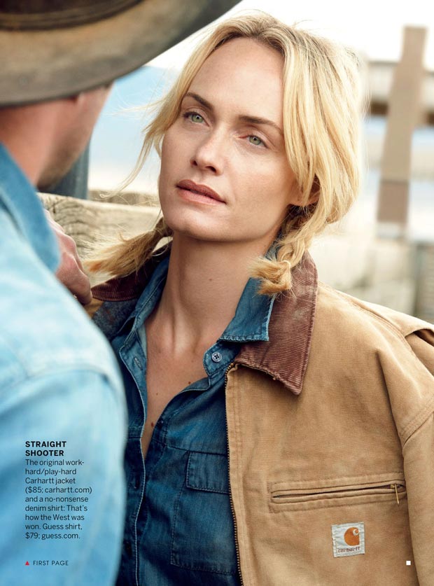 Amber Valletta jacket in Vogue Carhartt