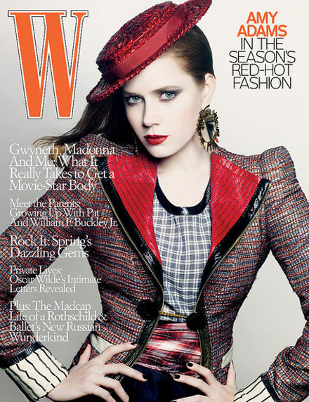 Amy Adams W Magazine May 09 cover