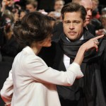 Angelina Jolie Akris suit Brad Pitt Benjamin Button premiere Berlin