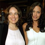 Angelina Jolie and her mother