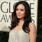 Angelina Jolie Atelier Versace dress Golden Globe Awards 2009 3