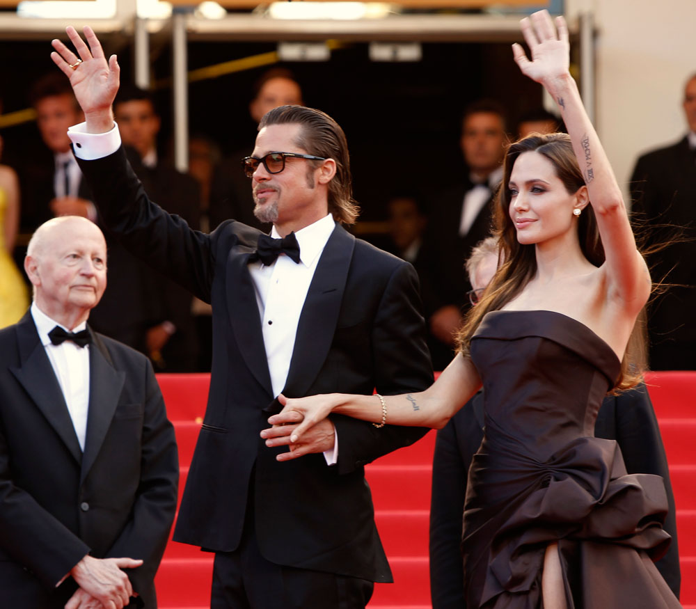 Angelina Jolie Brad Pitt Cannes 2011 Tree of Life 3