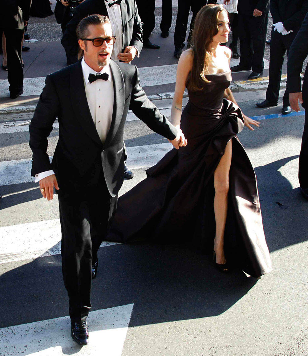 Angelina Jolie Brad Pitt Cannes 2011 Tree of Life 5