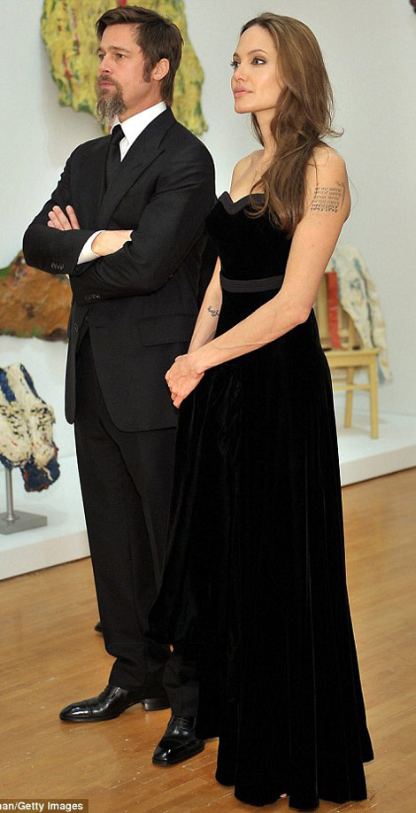Angelina Jolie And Brat Pitt’s Night At The Museum