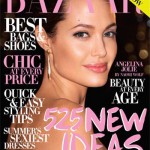 Angelina Jolie Harper s Bazaar July 2009 cover
