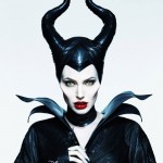 Angelina Jolie Maleficent horns makeup nails