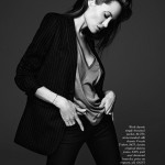 Angelina Jolie Saint Laurent Elle Magazine