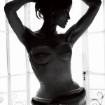 Angelina Jolie Vogue US December 2010 corset photo large
