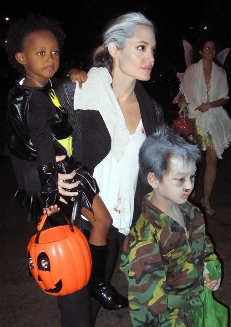 Angelina Jolie’s Undead Halloween