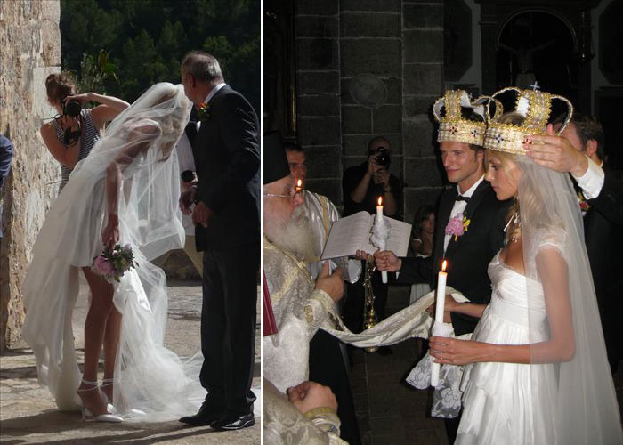 Anja Rubik bride Sasha Knezevic groom