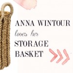 Anna Wintour office storage basket